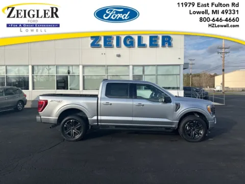 Silver 2022 Ford F-150 XLT for sale in Lowell, MI