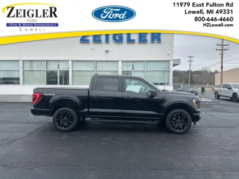 Black 2023 Ford F-150 XLT for sale in Lowell, MI
