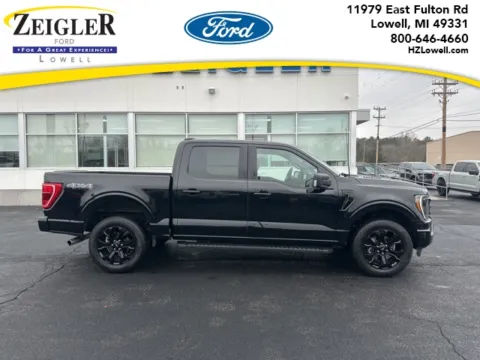 Black 2022 Ford F-150 XLT for sale in Lowell, MI