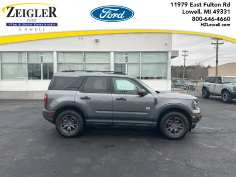 Gray 2022 Ford Bronco Sport Big Bend for sale in Lowell, MI
