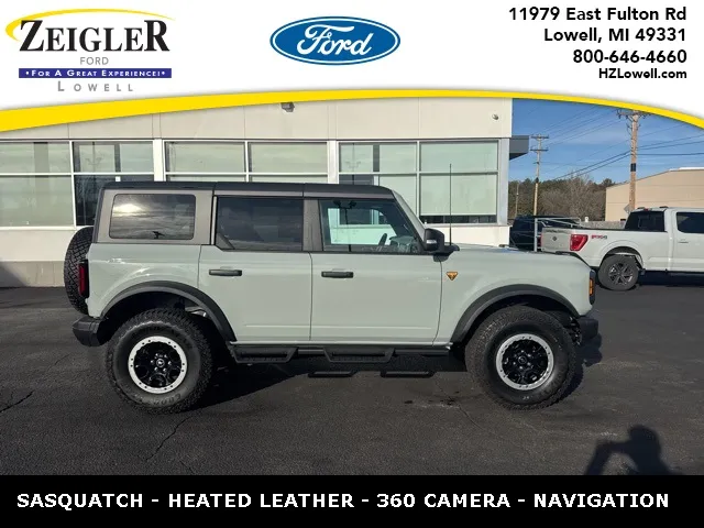 Gray 2023 Ford Bronco Badlands for sale in Lowell, MI