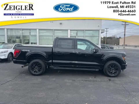 Black 2024 Ford F-150 XLT for sale in Lowell, MI