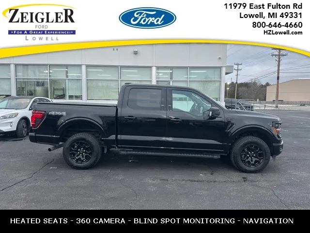 Black 2024 Ford F-150 XLT for sale in Lowell, MI