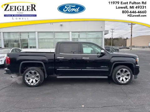 Black 2017 GMC Sierra 1500 Denali for sale in Lowell, MI