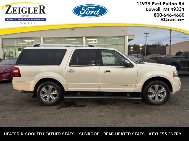 2016 Ford Expedition EL Platinum for sale in Lowell, MI