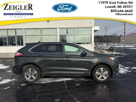 Green 2024 Ford Edge SEL for sale in Lowell, MI