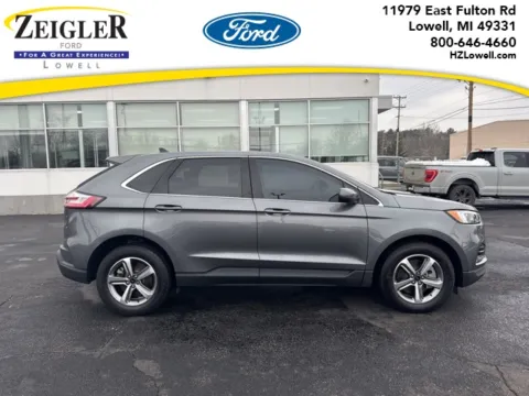 Gray 2024 Ford Edge SEL for sale in Lowell, MI