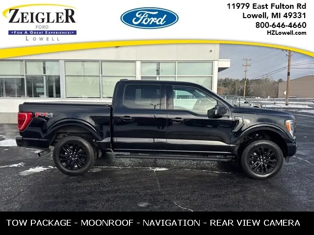 Black 2023 Ford F-150 XLT for sale in Lowell, MI