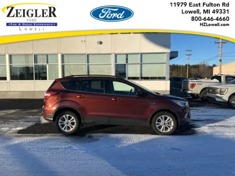 Red 2018 Ford Escape SE for sale in Lowell, MI