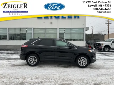 Black 2024 Ford Edge SEL for sale in Lowell, MI