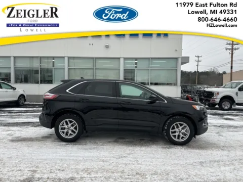 Black 2024 Ford Edge SEL for sale in Lowell, MI