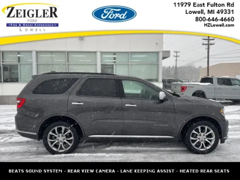 Gray 2017 Dodge Durango Citadel for sale in Lowell, MI