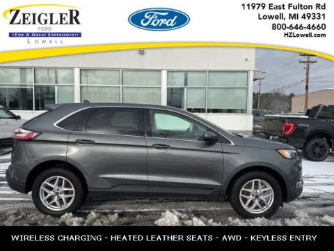 Gray 2022 Ford Edge SEL for sale in Lowell, MI