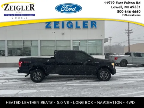 Black 2016 Ford F-150 XLT for sale in Lowell, MI
