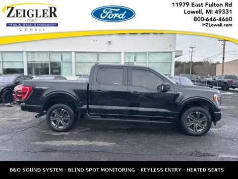 Black 2023 Ford F-150 XLT for sale in Lowell, MI