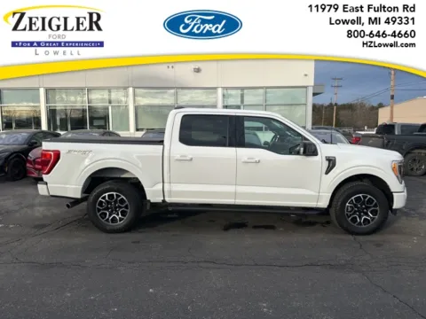 White 2023 Ford F-150 XLT for sale in Lowell, MI