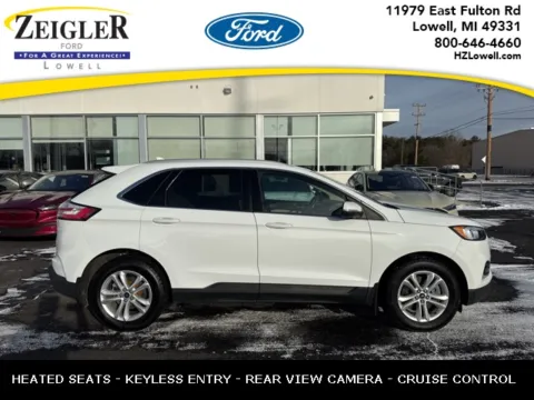 White 2019 Ford Edge SEL for sale in Lowell, MI