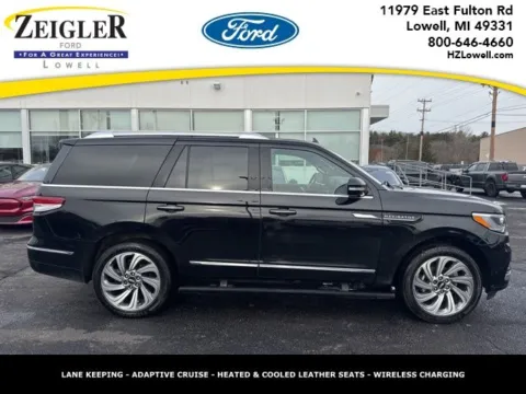 Black 2023 Lincoln Navigator Reserve for sale in Lowell, MI
