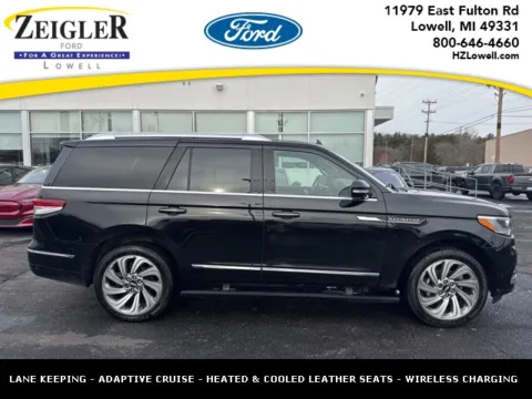 Black 2023 Lincoln Navigator Reserve for sale in Lowell, MI