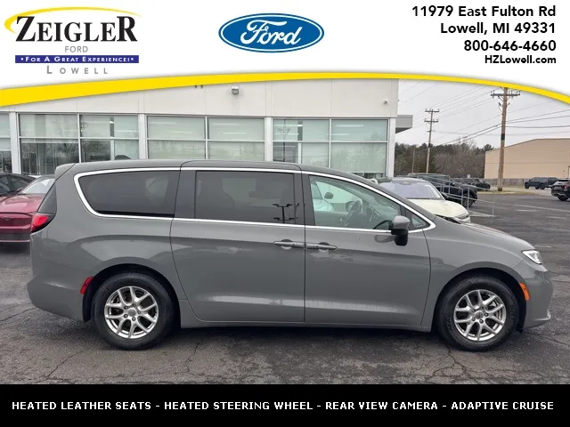 Gray 2023 Chrysler Pacifica Touring L for sale in Lowell, MI