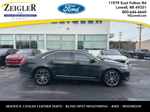 Black 2017 Ford Taurus SHO for sale in Lowell, MI