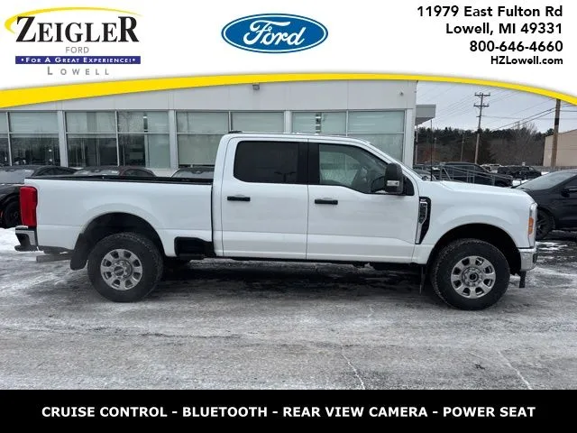 White 2023 Ford F-250SD XLT for sale in Lowell, MI
