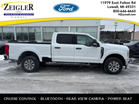 White 2023 Ford F-250SD XLT for sale in Lowell, MI