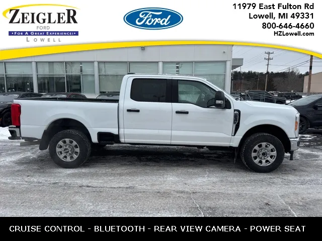 White 2023 Ford F-250SD XLT for sale in Lowell, MI