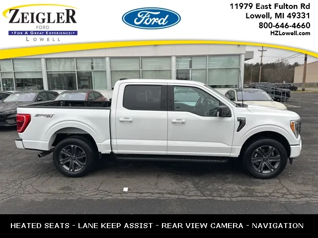 White 2023 Ford F-150 XLT for sale in Lowell, MI