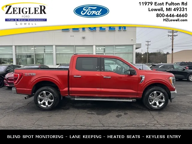Red 2023 Ford F-150 XLT for sale in Lowell, MI