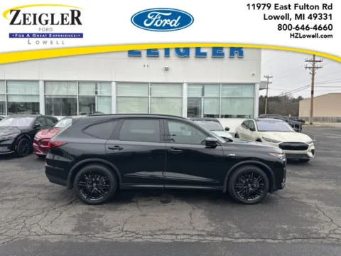 Black 2025 Acura MDX A-Spec Advance Package for sale in Lowell, MI