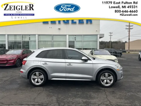 Silver 2018 Audi Q5 2.0T Premium for sale in Lowell, MI
