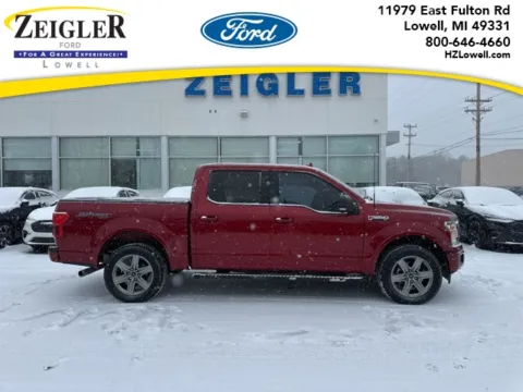 Red 2018 Ford F-150 XLT for sale in Lowell, MI