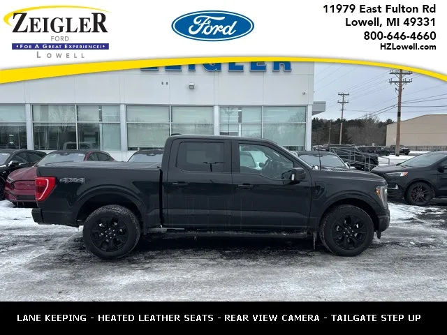 Black 2023 Ford F-150 XLT for sale in Lowell, MI