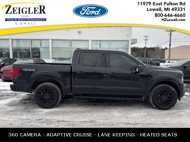 Black 2025 Ford F-150 XLT for sale in Lowell, MI
