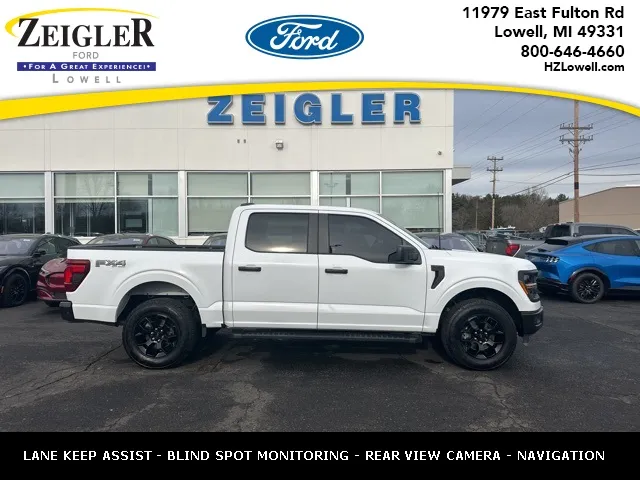White 2024 Ford F-150 STX for sale in Lowell, MI