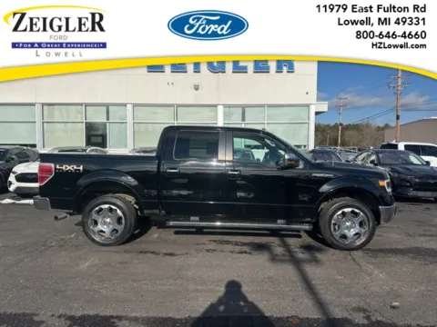 Black 2011 Ford F-150 Lariat for sale in Lowell, MI