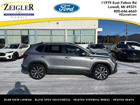 Silver 2024 Volkswagen Taos 1.5T SE for sale in Lowell, MI