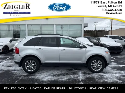 Silver 2013 Ford Edge SEL for sale in Lowell, MI
