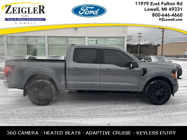 Gray 2024 Ford F-150 XLT for sale in Lowell, MI