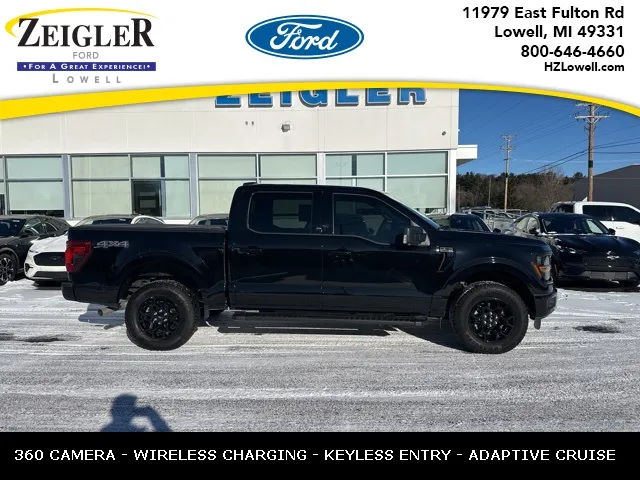 Black 2024 Ford F-150 XLT for sale in Lowell, MI