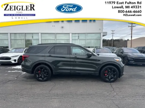 Green 2024 Ford Explorer ST for sale in Lowell, MI