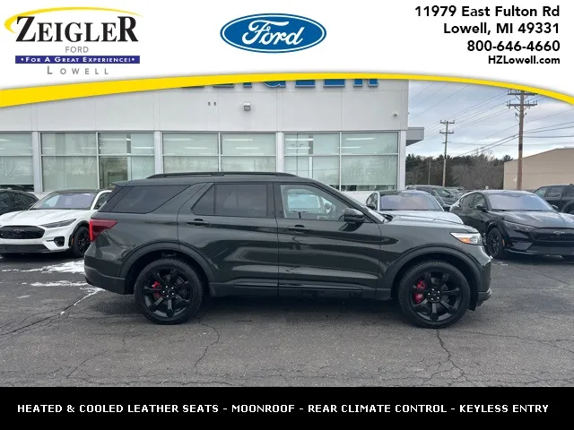 Used 2024 Ford Explorer ST for sale in Lowell, MI at Zeigler Ford
