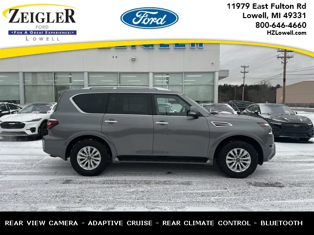 Gray 2024 Nissan Armada SV for sale in Lowell, MI
