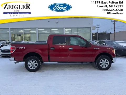Red 2013 Ford F-150 XLT for sale in Lowell, MI