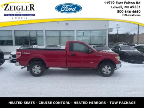 Red 2012 Ford F-150 XLT for sale in Lowell, MI