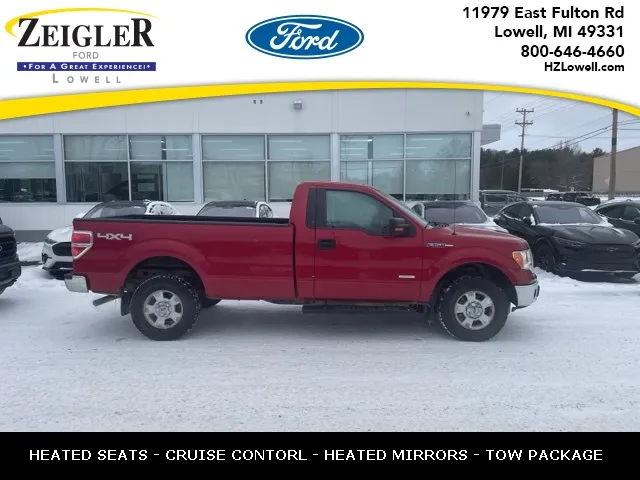 Red 2012 Ford F-150 XLT for sale in Lowell, MI