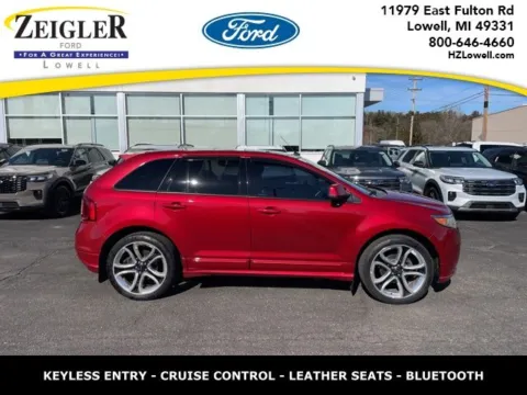 Red 2011 Ford Edge Sport for sale in Lowell, MI