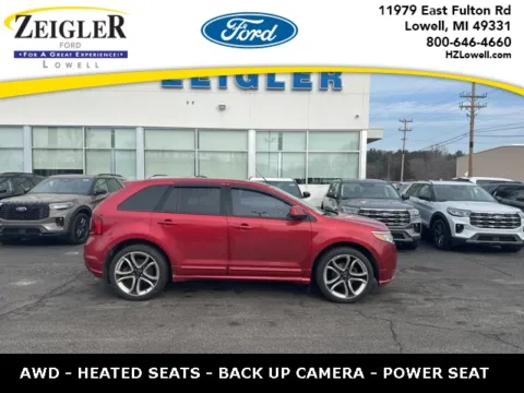 Red 2011 Ford Edge Sport for sale in Lowell, MI