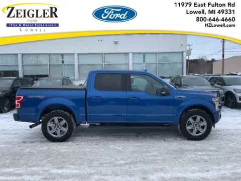 Blue 2018 Ford F-150 XLT for sale in Lowell, MI